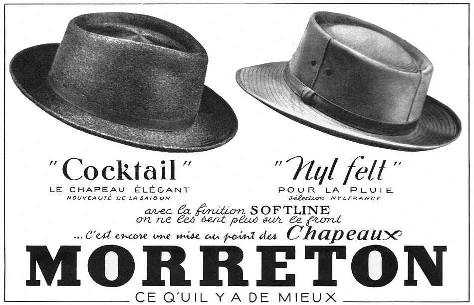 Advert Morreton 1955