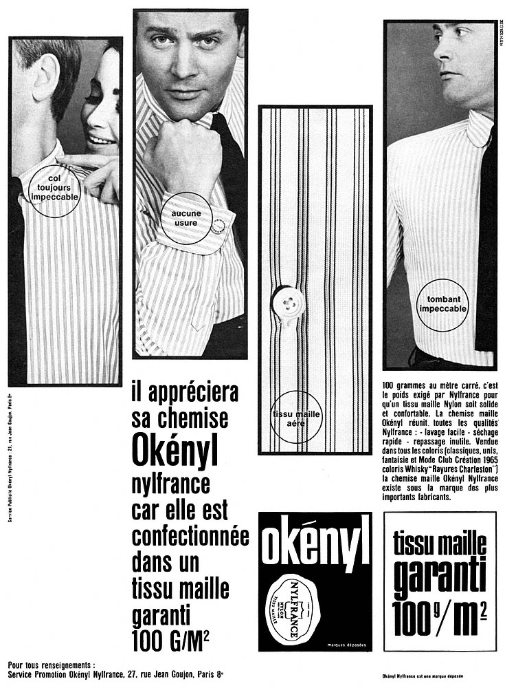 Advert Okenyl 1965