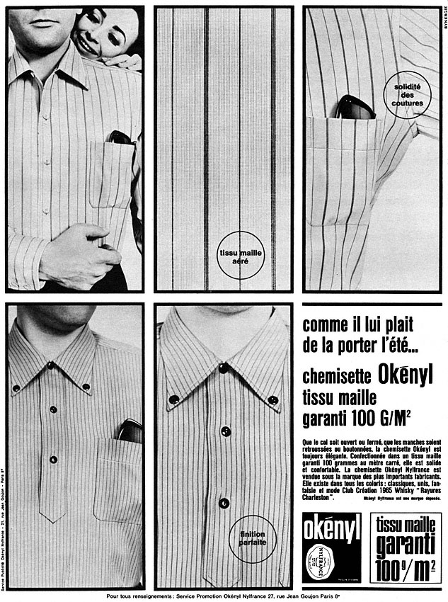 Advert Okenyl 1965