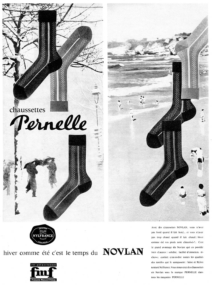 Advert Pernelle 1960
