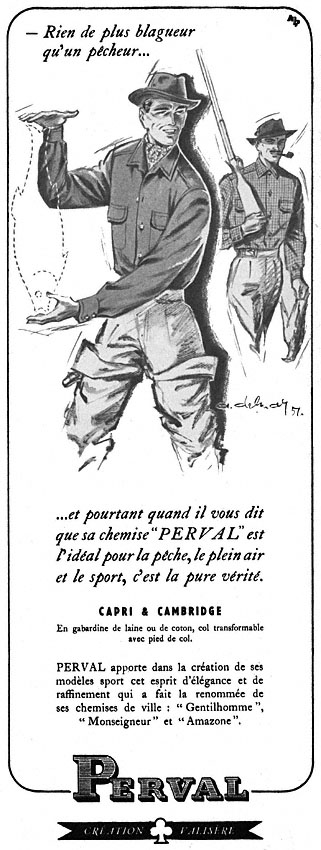 Advert Perval 1951