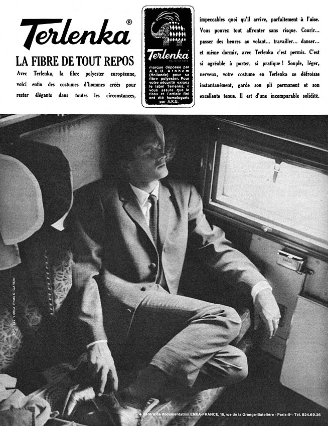 Advert Terlenka 1964