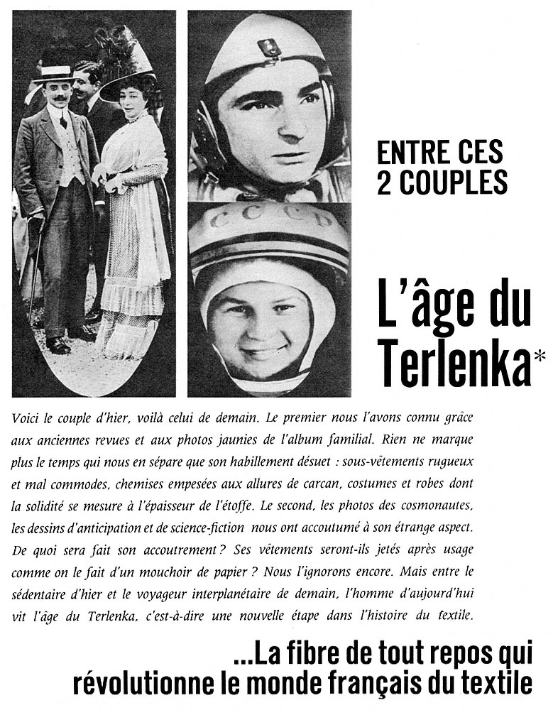 Advert Terlenka 1966
