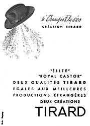 Advert Tirard 1951