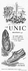 Advert Unic 1950