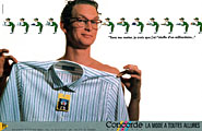 Advert ZDivers Chemises 1988
