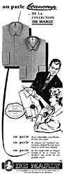 Advert ZDivers Chemises 1957