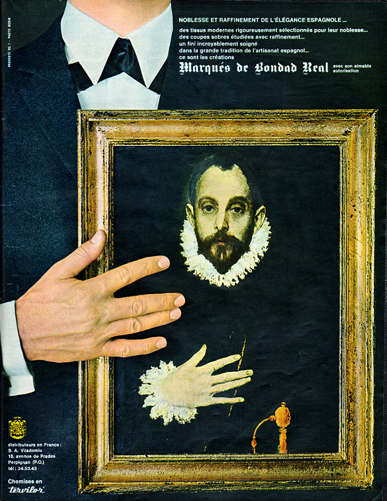 Advert ZDivers Chemises 1965