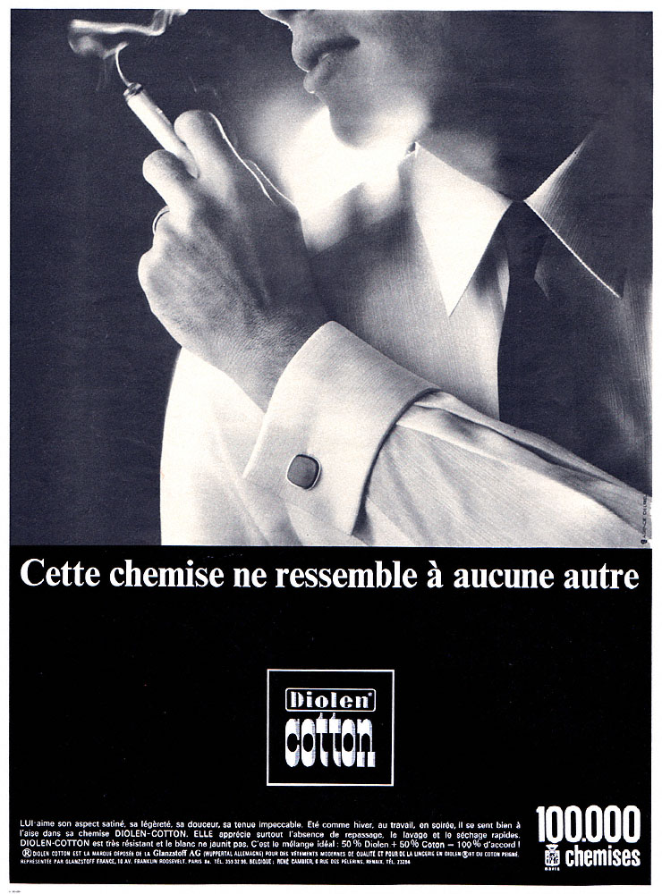 Advert ZDivers Chemises 1967