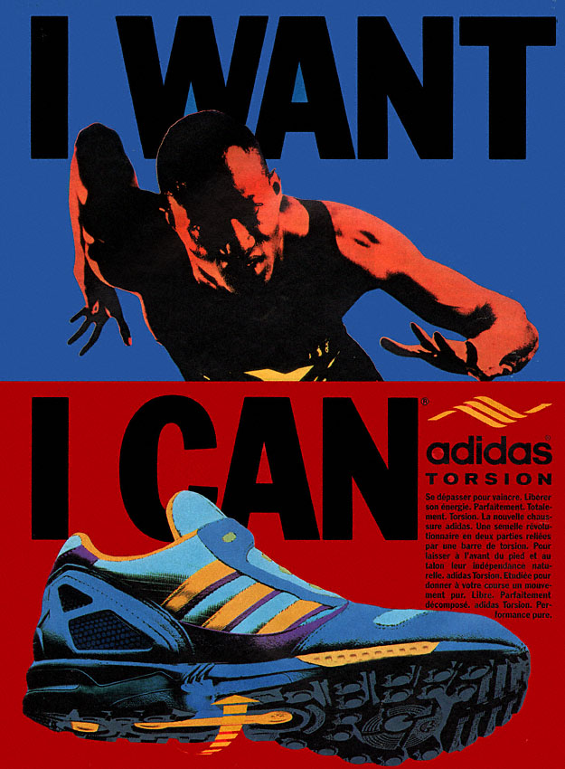 Advert Adidas 1989