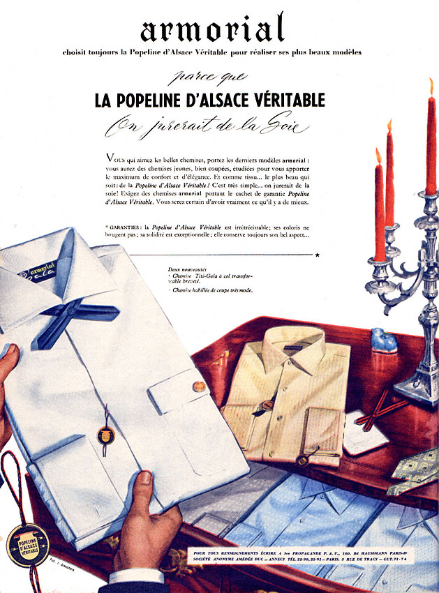 Advert Armorial 1957