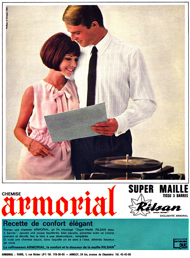 Advert Armorial 1964