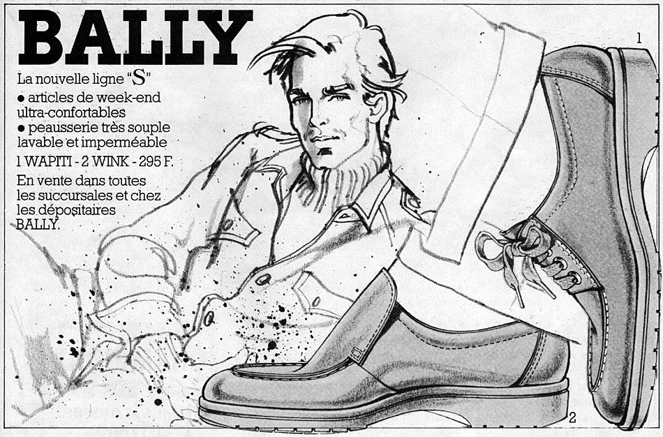 Advert Bally 1980