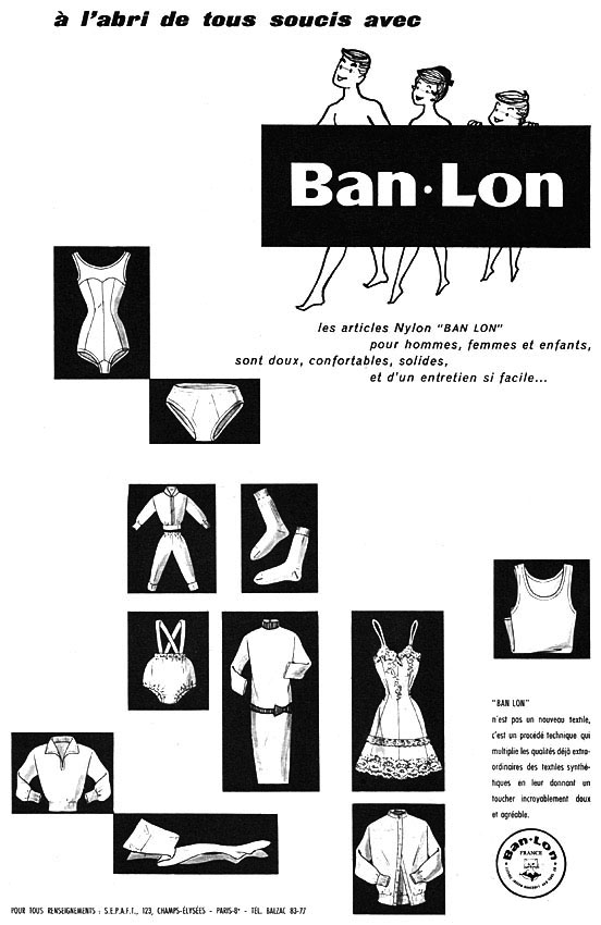 Advert Ban-Lon 1958