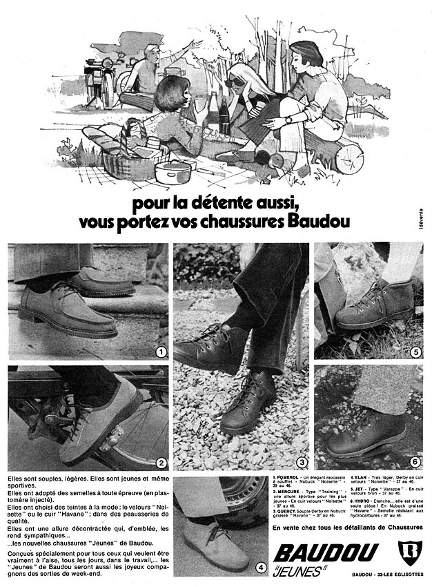 Advert Baudou 1972