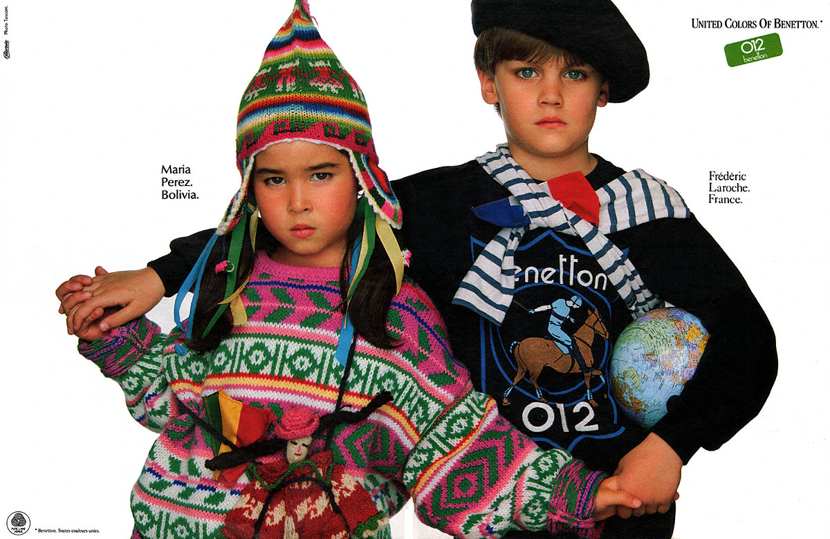 Advert Benetton 1986