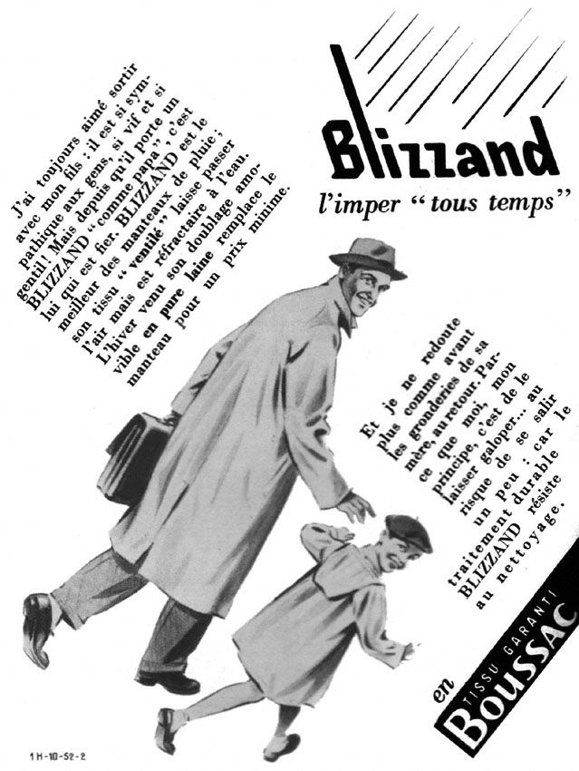 Advert Blizzand 1952