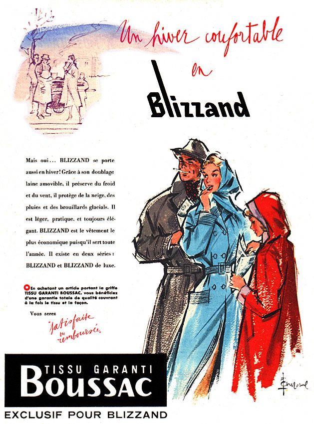 Advert Blizzand 1955