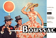 Advert Boussac 1958