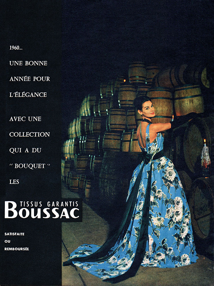 Advert Boussac 1960