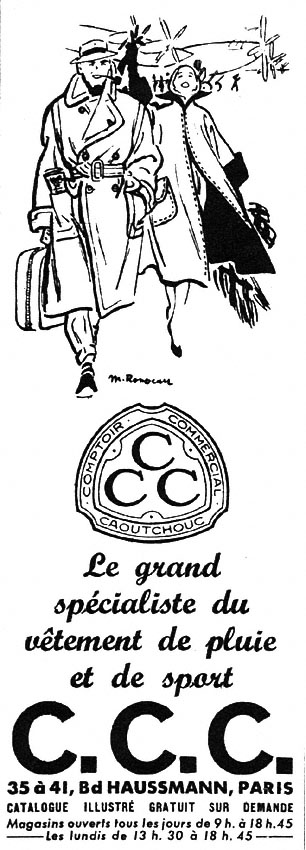 Advert C.C.C. 1952