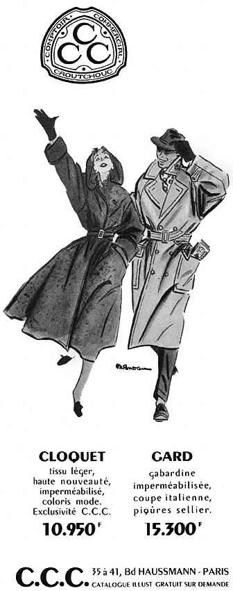 Advert C.C.C. 1954