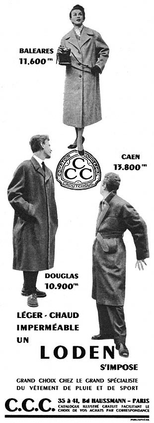 Advert C.C.C. 1955