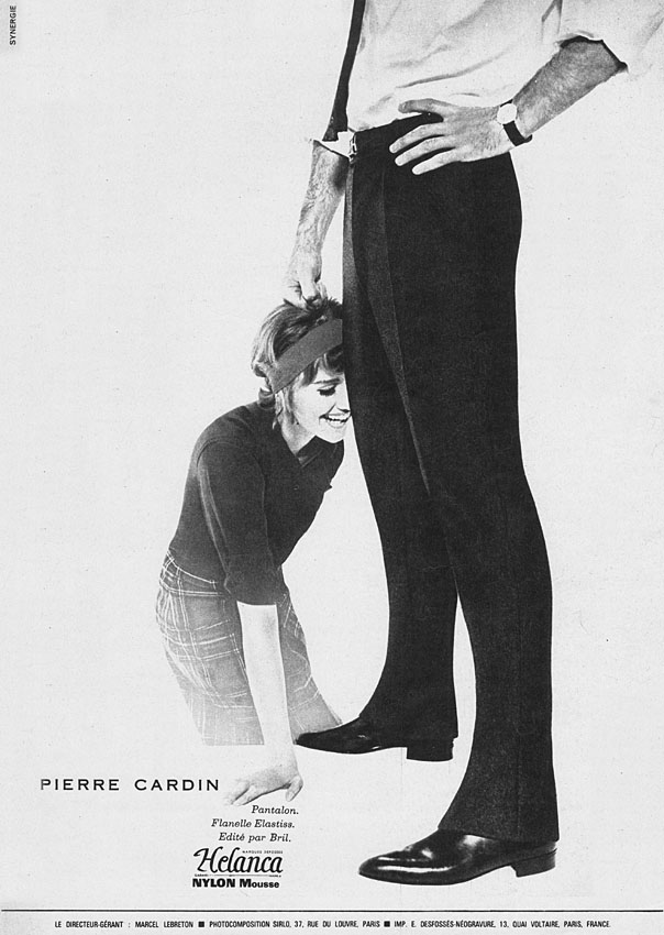 Advert Cardin 1961
