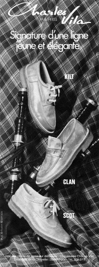 Advert Charles Vila 1980