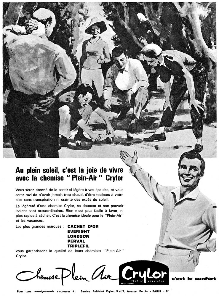 Advert Crylor 1961