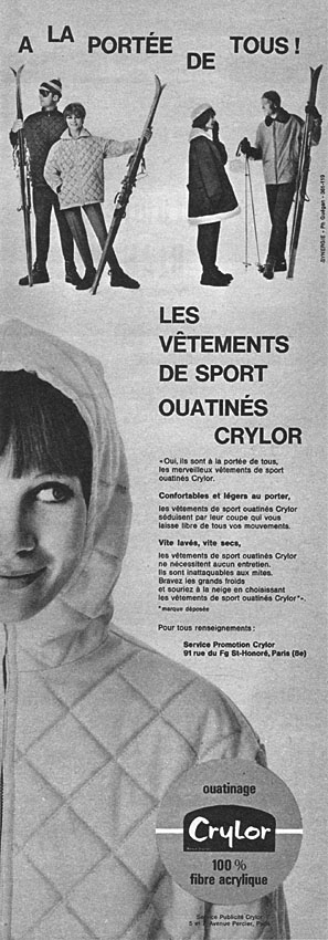 Advert Crylor 1961