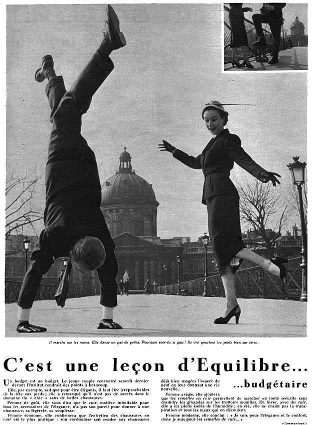 Advert Cuir 1954