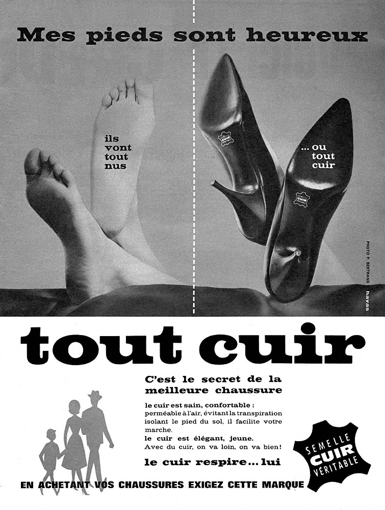 Advert Cuir 1962
