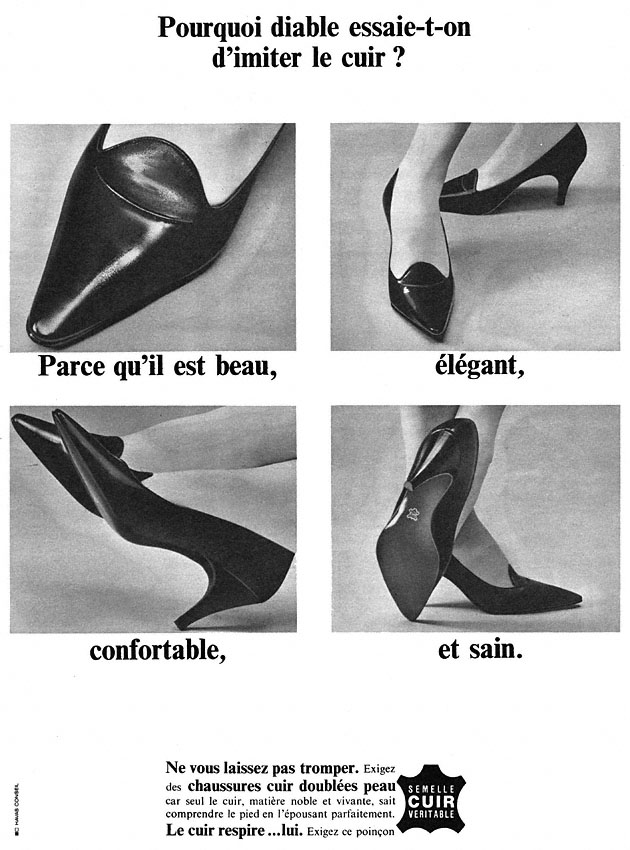 Advert Cuir 1965