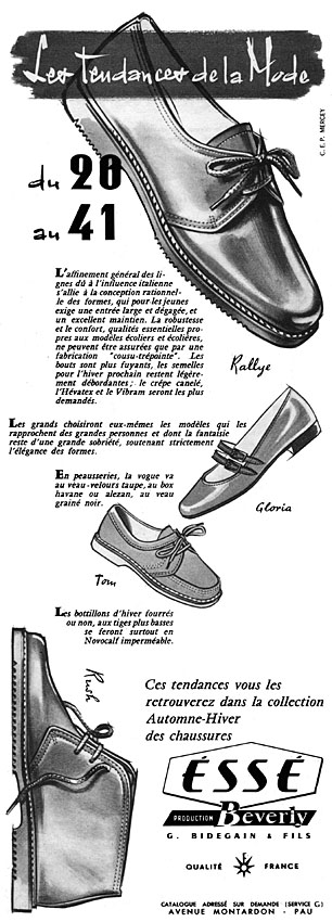 Advert Ess 1957