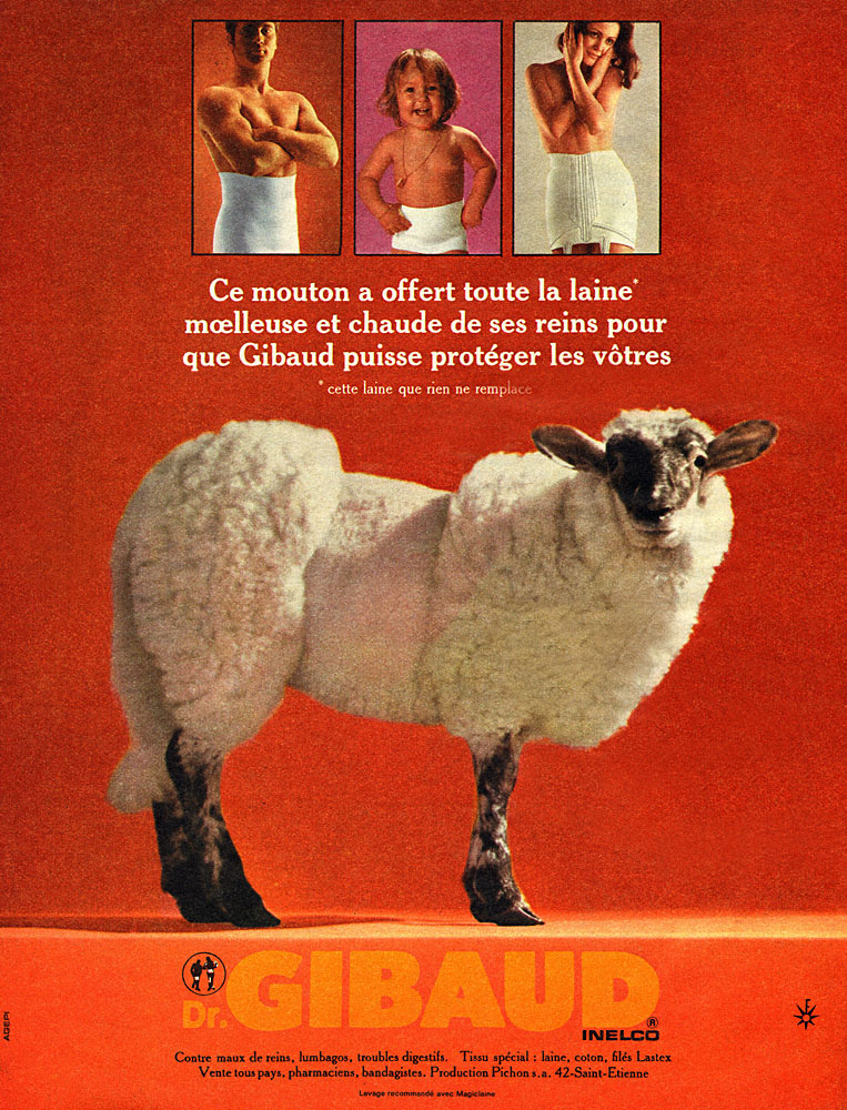 Advert Gibaud 1970