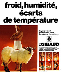 Advert Gibaud 1974