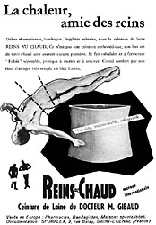 Advert Gibaud 1956