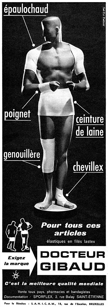 Advert Gibaud 1961