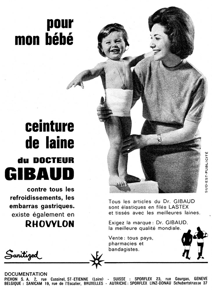 Advert Gibaud 1964