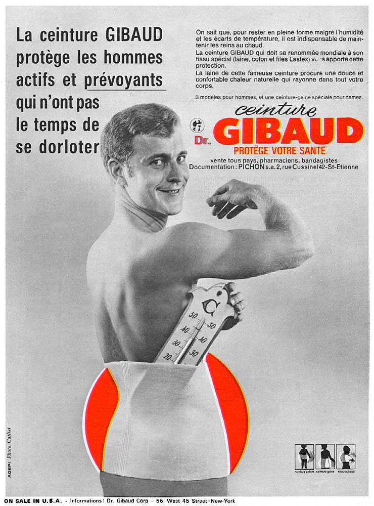 Advert Gibaud 1968