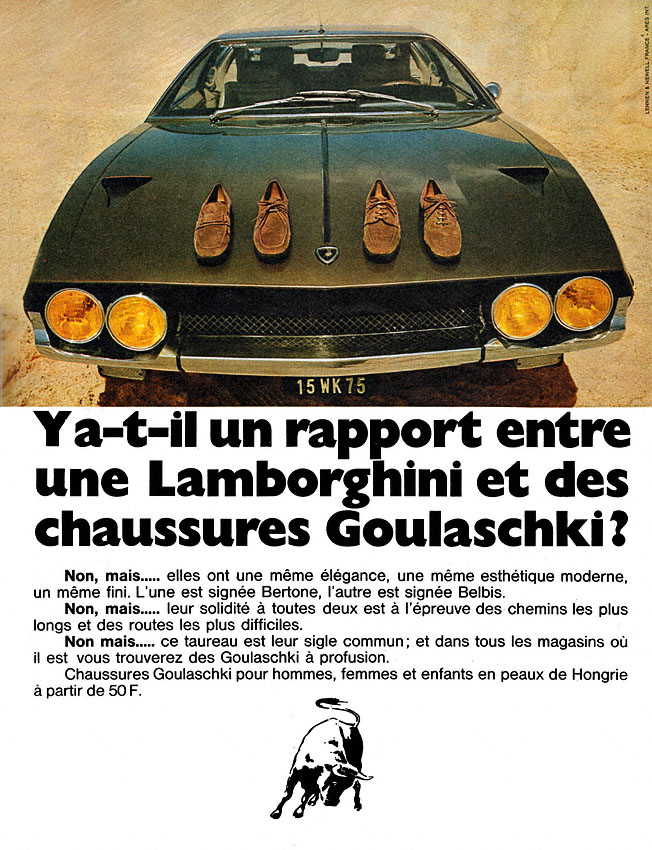 Advert Goulaschki 1970