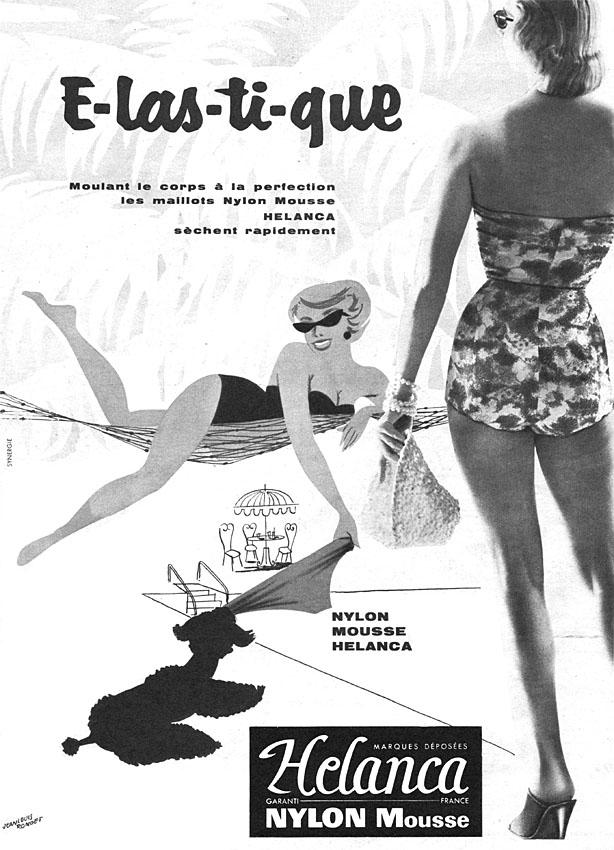 Advert Helanca 1956