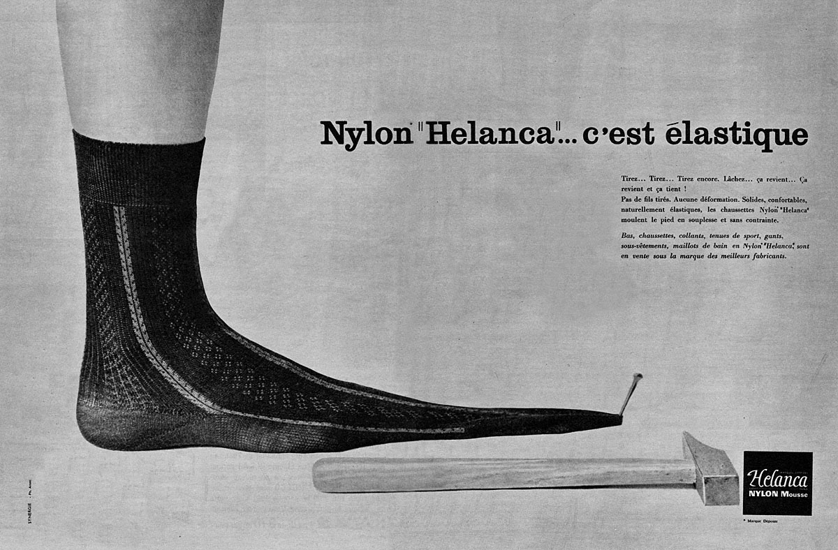 Advert Helanca 1961