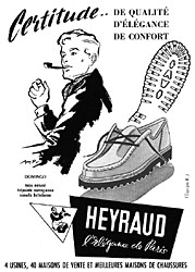 Advert Heyraud 1952