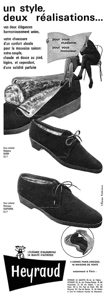 Advert Heyraud 1963
