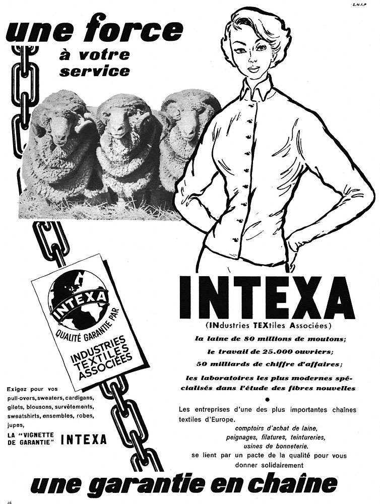 Advert Intexa 1954