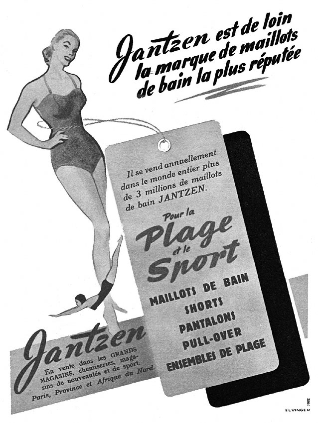 Advert Jantzen 1951