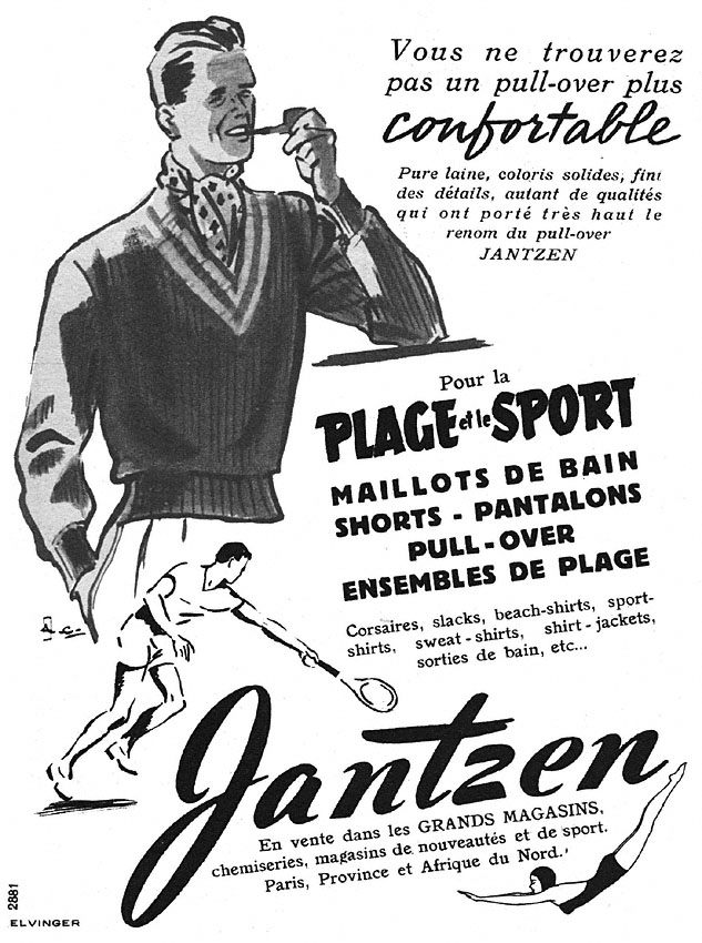 Advert Jantzen 1951