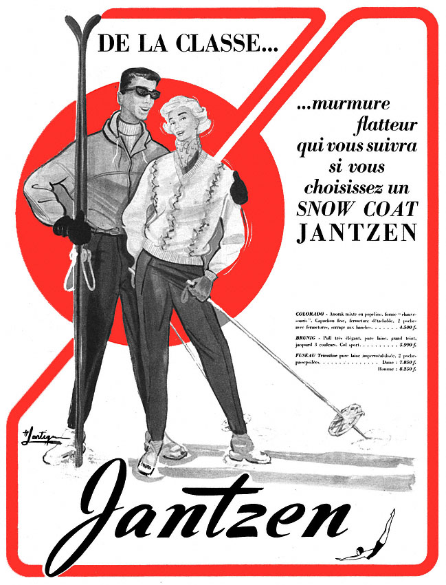 Advert Jantzen 1953